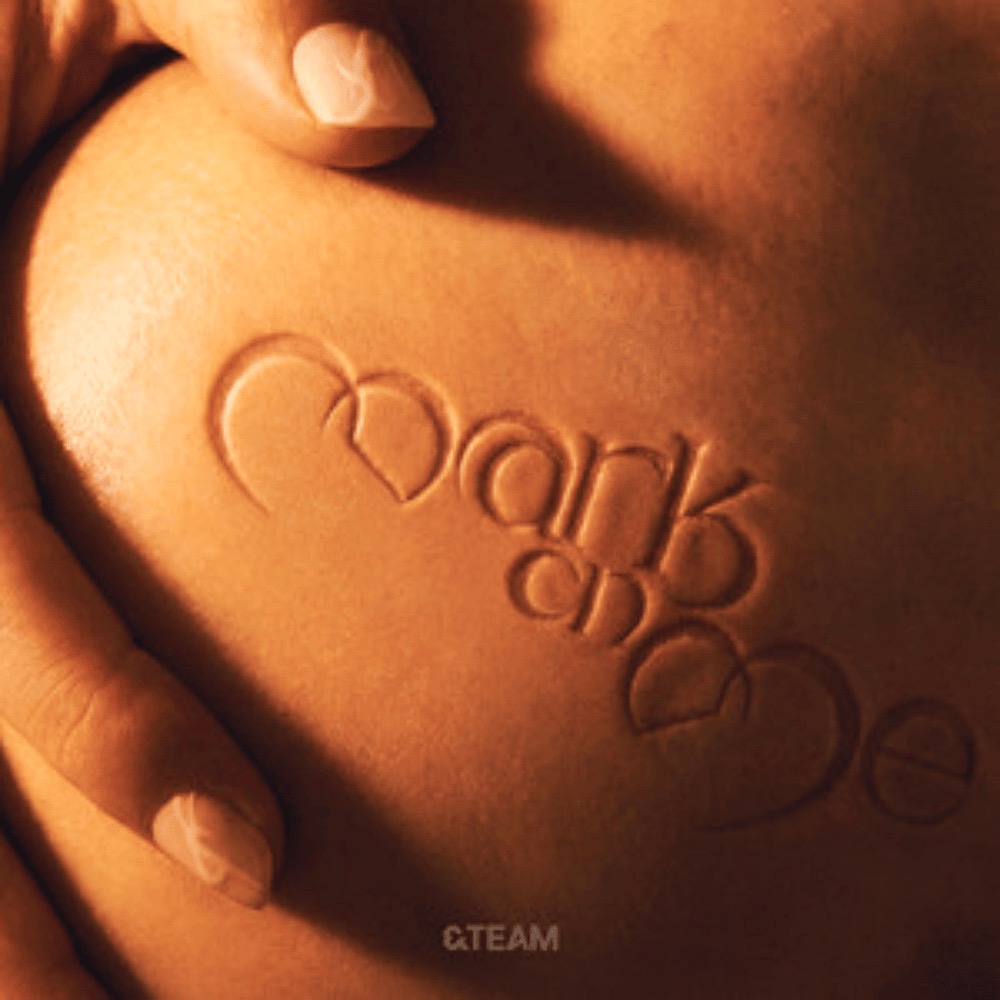 &TEAM Mark on Me album cover, the KR 2nd mini album with Good Boy